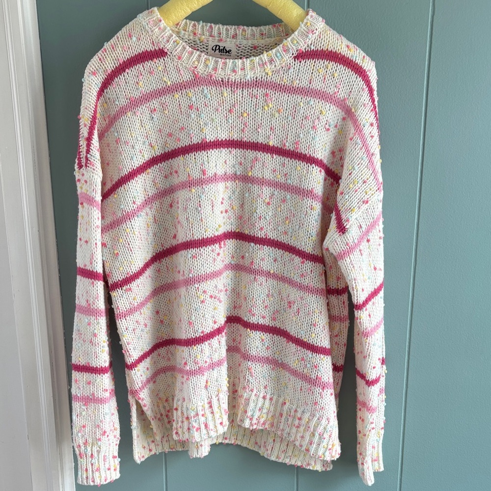 The Pulse Boutique Confetti Knit Sweater